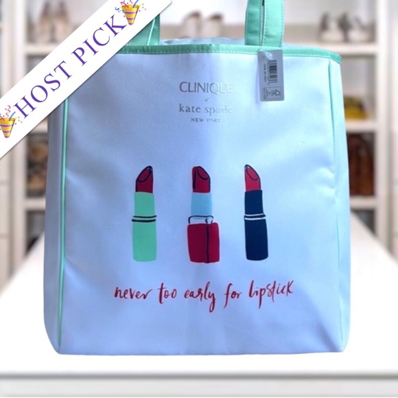 kate spade Handbags - Clinique x Kate Spade NWOT Tote Host Pick!